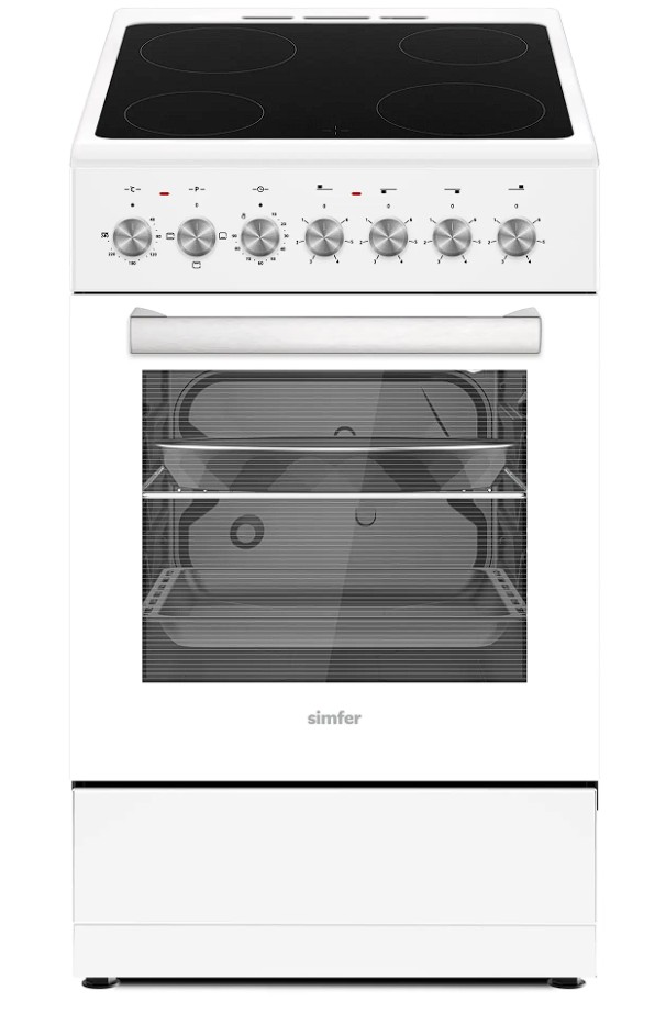 Изображение Плита Simfer F56VW04025,белый