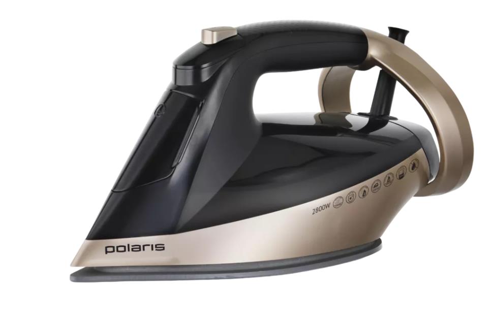 Изображение Утюг Polaris PIR-2852AK (2800 Вт/золотистый, черный)