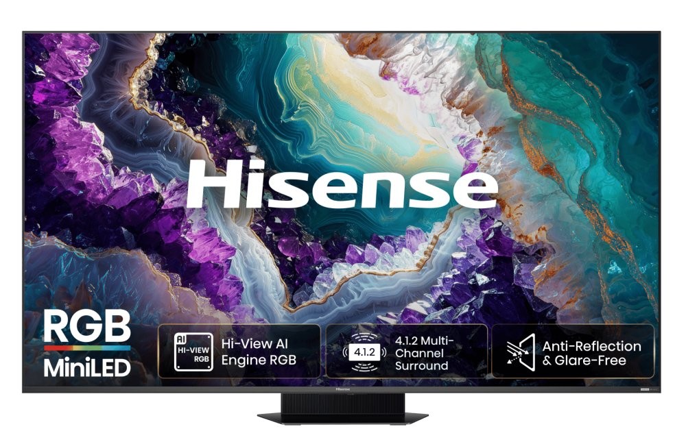 Изображение Телевизор Hisense 85UR9S 85" HDR, 4K Ultra HD Smart TV черный