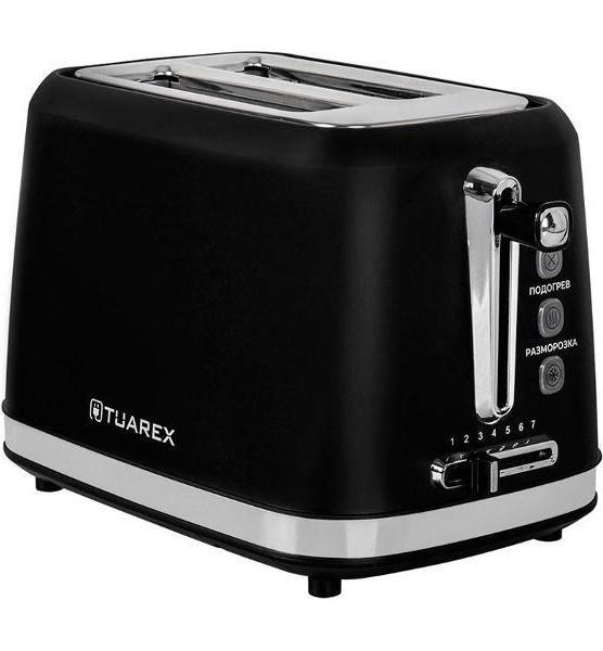 Изображение Тостер TUAREX TK-6004 (900 Вт  черный, серебристый)
