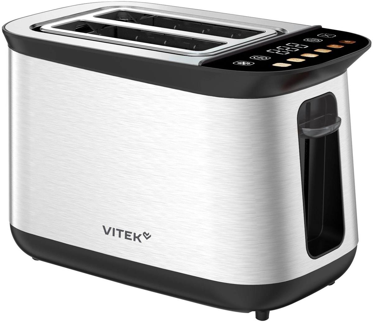 Изображение Тостер VITEK VT-T1003 (900 Вт  черный, стальной)