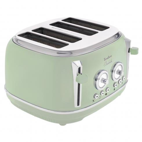 Изображение Тостер Tesler TT-445 GREEN (1500 Вт  зеленый)