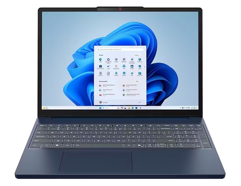 Изображение Ноутбук Lenovo IdeaPad Slim 3 15IRH10 (Intel 13420H 2100 МГц/ SSD 512 ГБ  /RAM 16 ГБ/ 15.3" 1920x1200/VGA встроенная/ Windows 11 Home) (83K100CYPB)