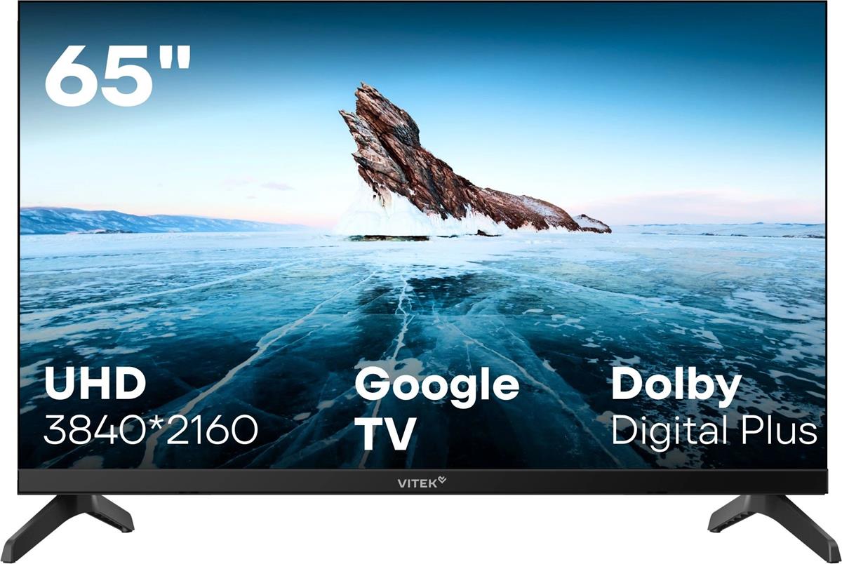Изображение Телевизор VITEK VT-65UBS410 65" 4K Ultra HD Smart TV черный