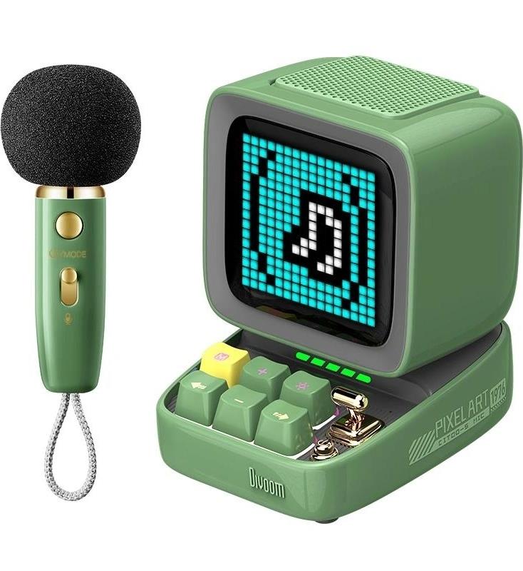 Изображение Портативная акустика Divoom Ditoo Pro (15 Вт   зеленый)