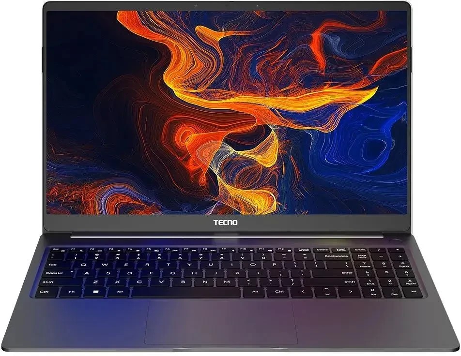 Изображение Ноутбук TECNO MegaBook T15RA (Intel 13420H 2100 МГц/ SSD 512 ГБ  /RAM 8 ГБ/ 15.6" 1920x1080/VGA встроенная/ Windows 11 Home) (71003300380)