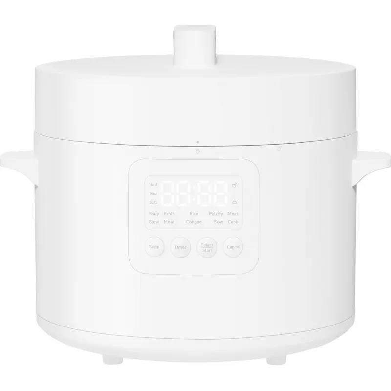 Изображение Мультиварка Xiaomi Electric Pressure Cooker 4.8L White EU (1000 Вт/4,8 л /белый)
