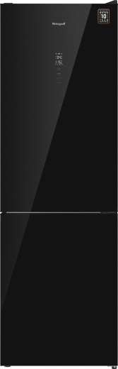 Изображение Холодильник Weissgauff WRK 185 Total NoFrost Inverter Black Glass чёрный (A++,249 кВтч/год)